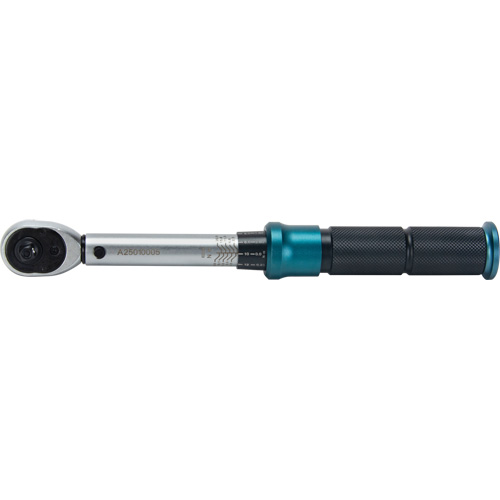 72-Tooth Torque Wrench, Click, 1/4" Square Drive, 20 - 200 in-lbs. Kelford