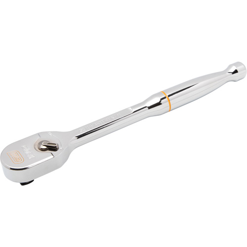 120XP Full Polish Chrome Teardrop Ratchet, 1/2" Drive, Ergonomic Handle Kelford