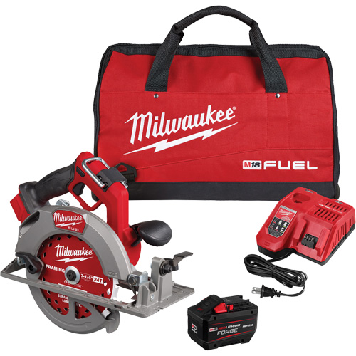 Ensemble de scie circulaire Fuel, 7-1/4", 18 V Kelford