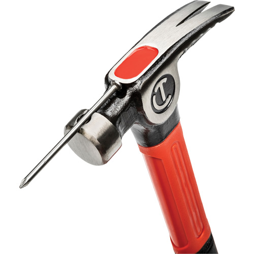 General Purpose Hammer, 16 oz., Fibreglass/Cushion Handle, 14" L Kelford