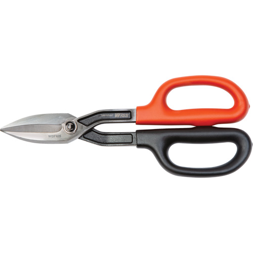 Straight Pattern Tinner Snips, 2" Cut Length, Straight Cut Kelford
