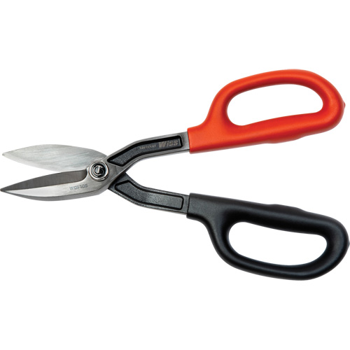 Straight Pattern Tinner Snips, 2" Cut Length, Straight Cut Kelford