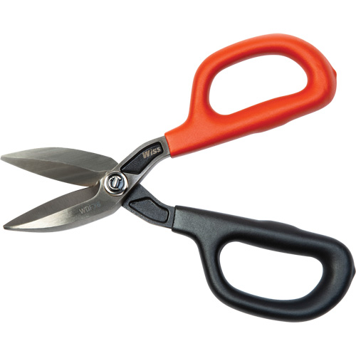 Cisaille de ferblantier droite, Longueur de coupe de 1-31/50", Coupe Droit Kelford