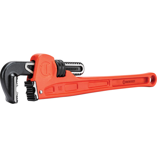 K9 Jaw Pipe Wrench, 2-7/8" Jaw Capacity, 18" Long, Powder Coated Finish, Ergonomic Handle Kelford