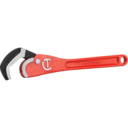 Self-Adjusting Steel Pipe Wrench, 2-1/2" Jaw Capacity, 16" Long, Powder Coated Finish, Non-Ergonomic Handle Kelford