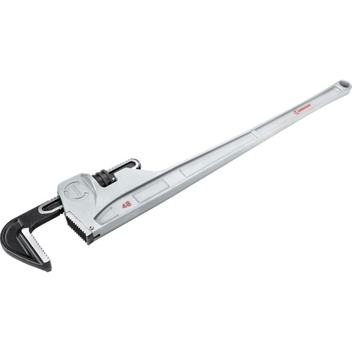Pipe Wrench, 6" Jaw Capacity, 48" Long, Powder Coated Finish, Non-Ergonomic Handle Kelford