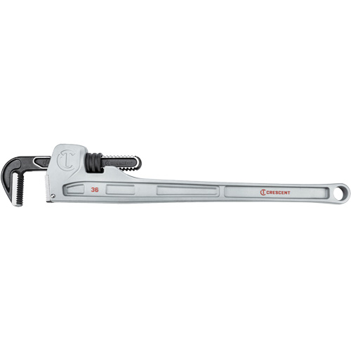 Pipe Wrench, 5" Jaw Capacity, 36" Long, Powder Coated Finish, Non-Ergonomic Handle Kelford