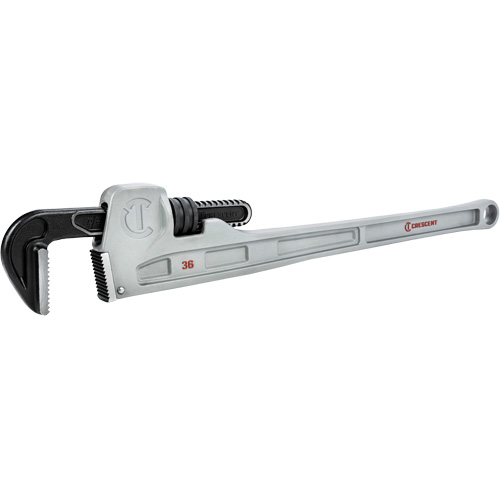 Pipe Wrench, 5" Jaw Capacity, 36" Long, Powder Coated Finish, Non-Ergonomic Handle Kelford