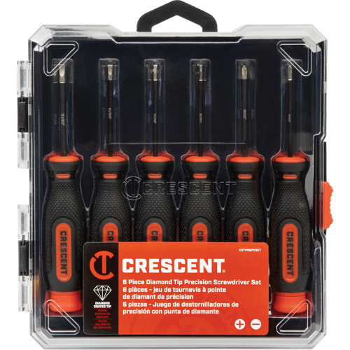 Diamond Tip Precision Screwdriver Set, 6 Kelford