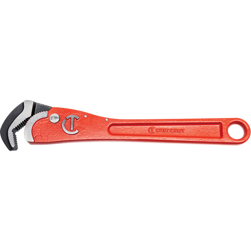 Self-Adjusting Pipe Wrench, 1-1/2" Jaw Capacity, 12" Long, Powder Coated Finish, Non-Ergonomic Handle Kelford