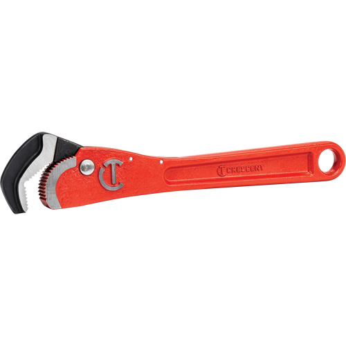 Self-Adjusting Pipe Wrench, 1-1/2" Jaw Capacity, 12" Long, Powder Coated Finish, Non-Ergonomic Handle Kelford