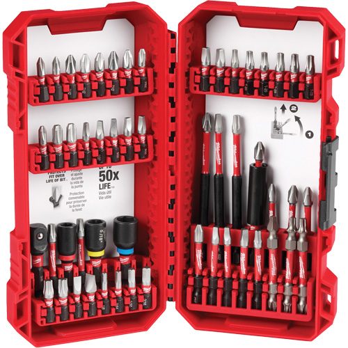 54 Piece Shockwave Impact Duty Driver Bit Set Kelford
