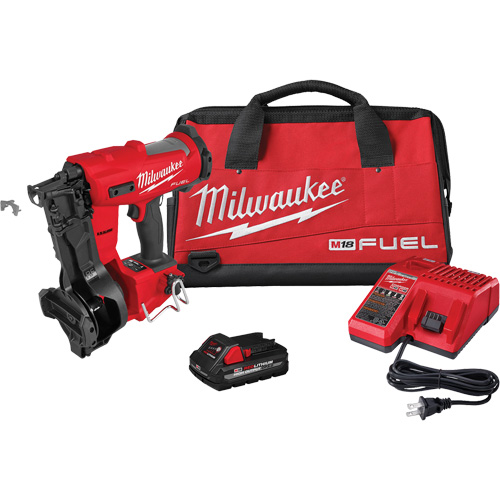 Ensemble de cloueuse M18 Fuel pour bobine de toiture, 18 V, Lithium-ion Kelford
