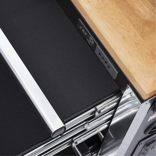 HDRC5212 Armoire mobile de s&eacute;rie HD, 12 tiroirs, 51-1/4" la x 21" p x 40-3/10" h, Noir Kelford