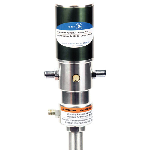 JAGP-120 Ensemble de pompe &agrave; graisse robuste avec commande pneumatique Kelford