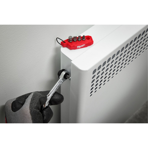 7-in-1 Multi-Bit Mini Ratchet, 5/16"/1/4" Drive, Plain Handle Kelford