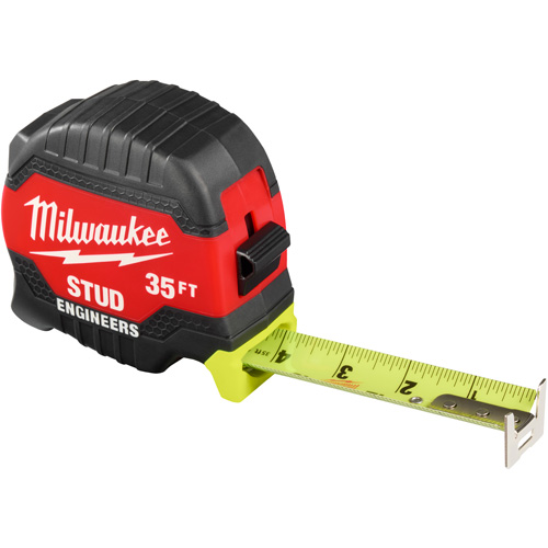 Stud Tape Measure, 1-5/16" x 35' Kelford