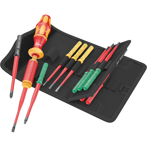 15-Piece Kraftform Kompakt Torque VDE Blade Set, 1000 V Kelford