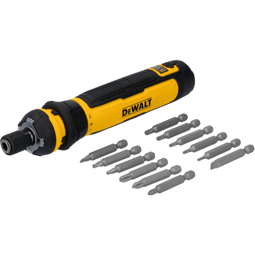14-Piece Cordless Screwdriver Set with FLEXDRIVE Control, 4 V, 44 in-lbs/5 Nm Max. Torque Kelford