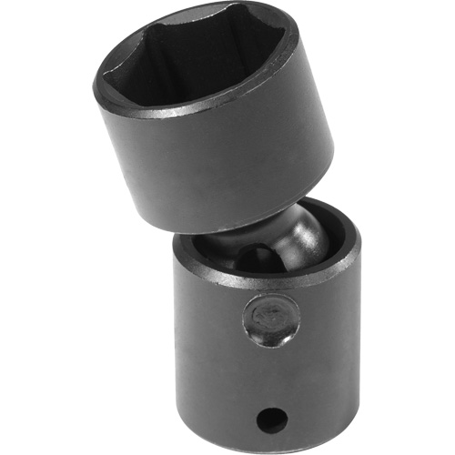 Douille universelle, Chocs, 1-1/8", Prise 1/2", 6 pans Kelford