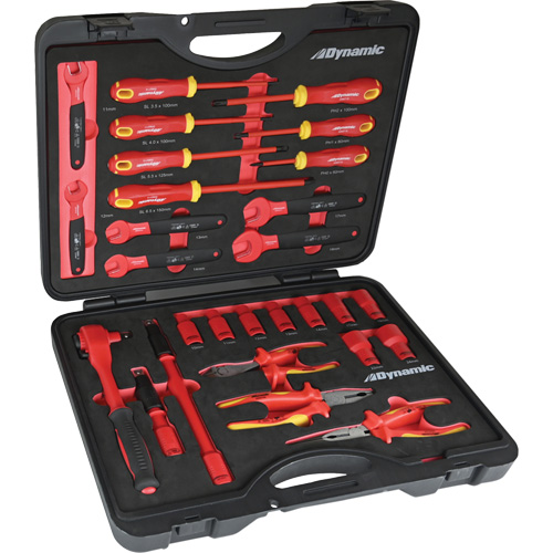 Insulated Tool Set, 1000 V, 28 Pcs Kelford