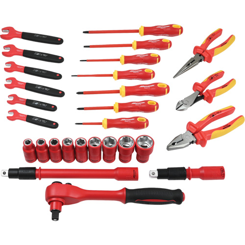 Insulated Tool Set, 1000 V, 28 Pcs Kelford