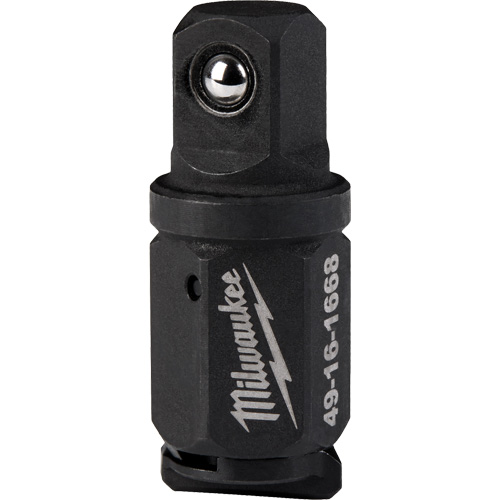 Adaptateur d'enclume pour cl&eacute; &agrave; rochet polygonale INSIDER, Prise 3/8", Douille 3/8", 0,63" lo, Sph&eacute;rique Kelford