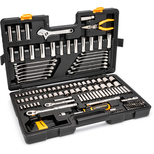 Jeu doutils de qualit&eacute; professionnelle &agrave; 72 dents, 6 pans et &agrave; prise 3/8" et 1/4" Kelford