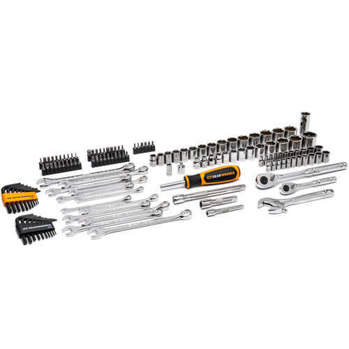 Jeu doutils de qualit&eacute; professionnelle &agrave; 72 dents, 6 pans et &agrave; prise 3/8" et 1/4" Kelford