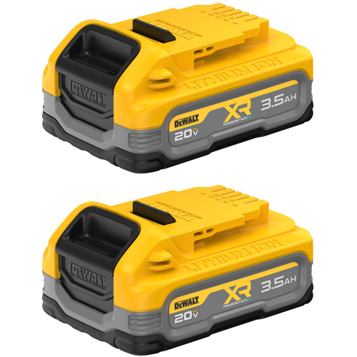 Ensemble de deux bloc-piles POWERSTACK XR , Lithium-ion, 20 V, 3.5 Ah Kelford