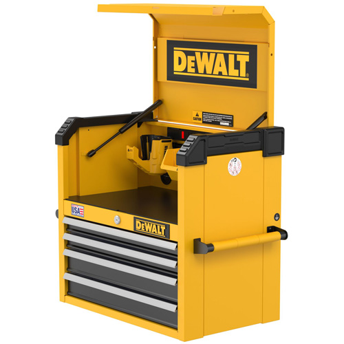 Coffre &agrave; outils robuste, 26" la, 4 tiroirs, Jaune Kelford