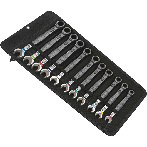 6000 Joker Ratcheting Combination Wrench Set, Combination, 11 Pieces, Metric Kelford
