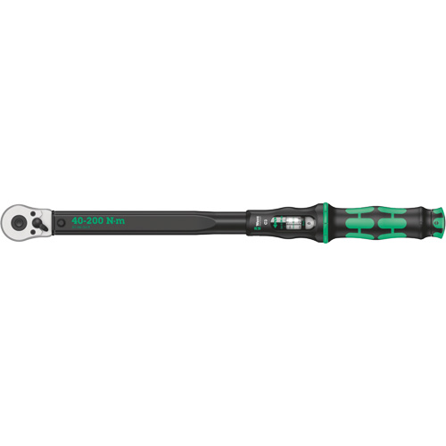 Click-Torque C3 Torque Wrench with Reversible Ratchet, Click, 1/2" Square Drive, 40 - 200 Nm Kelford