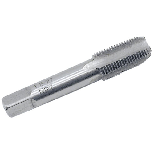 Alloy Pipe Tap, 3/8"-18, Taper, Carbide Kelford