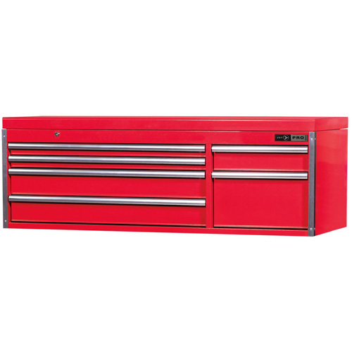 Coffre pour m&eacute;canicien de s&eacute;rie Pro PMC5606, 55-1/2" la, 6 tiroirs, Rouge Kelford