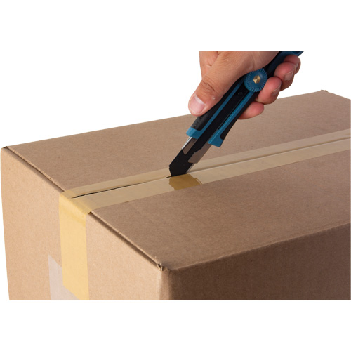 Couteau professionnel de 18 mm, Acier inoxydable, Robuste, Prise en Caoutchouc Kelford