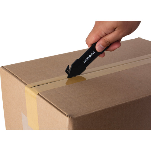 Couteau de s&eacute;curit&eacute; jetable , Acier inoxydable, Prise en Plastique Kelford