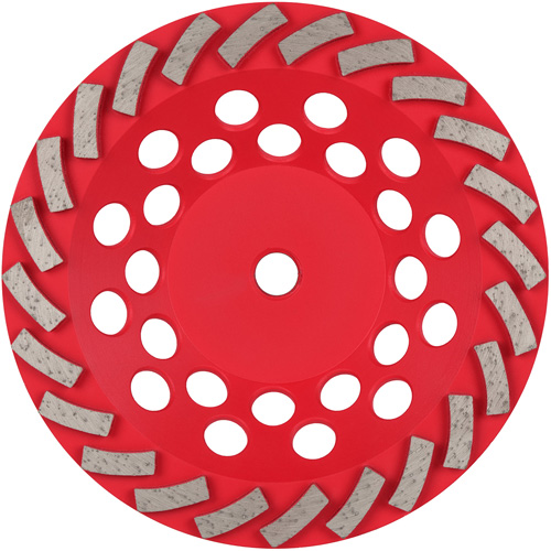 Meule boisseau diamant&eacute;e &agrave; 24 segments Turbo DIAMOND MAX Kelford