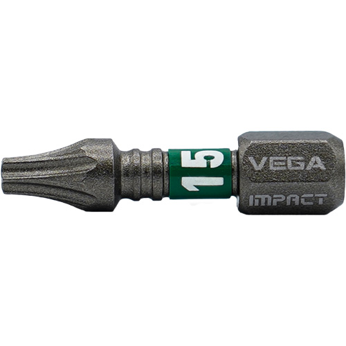 Embout Impactech, Torx inviolable, T-15, Prise 1/4" Kelford