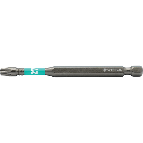 Embout pour outils &eacute;lectriques Impactech, Torx, Embout T-27, Prise 1/4", Longueur 3-1/2" Kelford