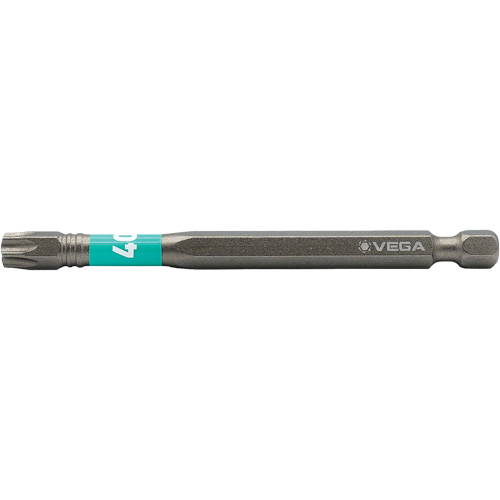 Impactech&reg; Power Bit, Torx, T-40 Tip, 1/4" Drive Size, 3-1/2" Length Kelford
