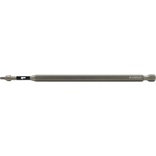 Impactech&reg; Power Bit, Square, #1 Tip, 1/4" Drive Size, 6" Length Kelford