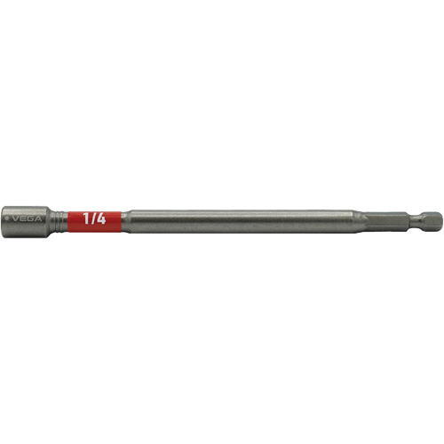 Impactech&reg; Nut Driver, 1/4" Tip, 1/4" Drive, 6" L, Magnetic Kelford