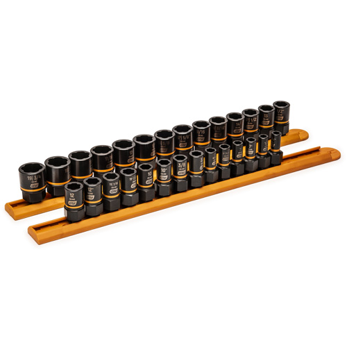 Jeu de douilles d'extraction Bolt Biter, 28 Mcx, Chocs, Prise de 1/4"/3/8" Kelford