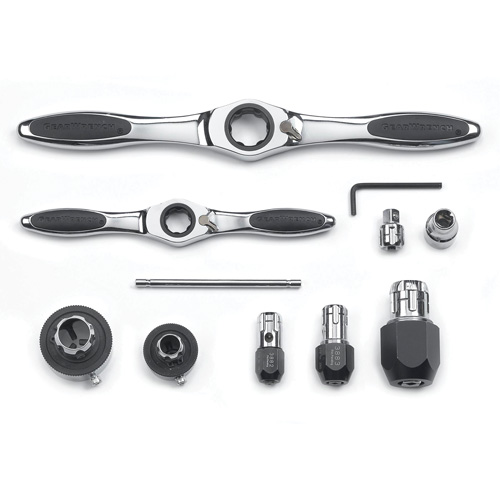 Jeu d'accessoires pour tarauds &agrave; cliquet et fili&egrave;res, 11 Morcea Kelford