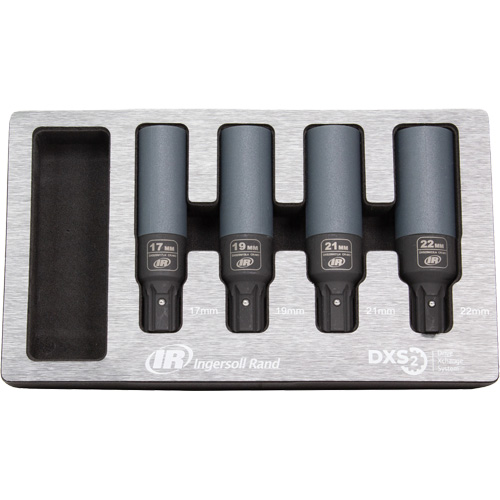 Metric Lug Nut Impact Socket Set, 4 Pcs, Impact Kelford