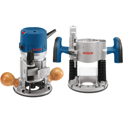 Combination Plunge- and Fixed-Base Router Kelford