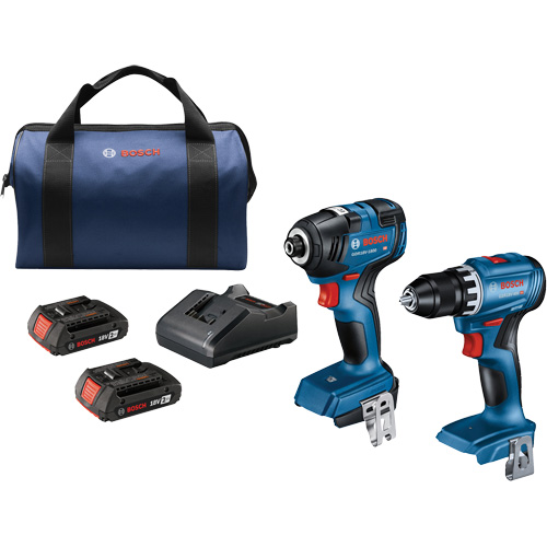 Ensemble de 2 outils, Lithium-ion, 18 V Kelford