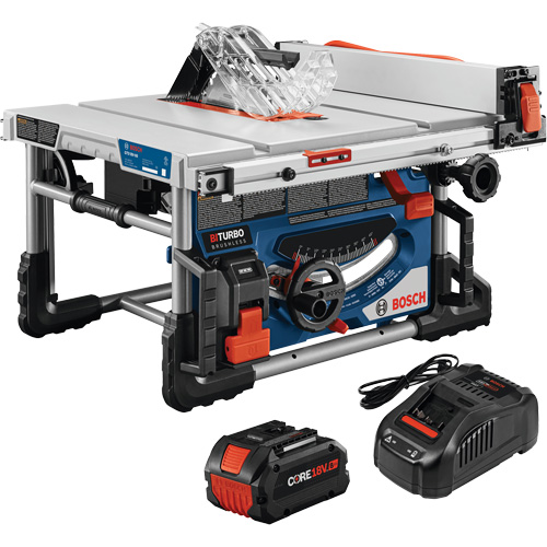 PROFACTOR 18V 8-1/4 In. Portable Table Saw Kit, 18 V, 5500 RPM Kelford