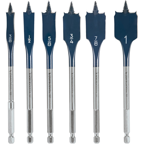 Daredevil&reg; Spade Bit Set, 6 Pieces Kelford